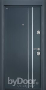 by 3030 Антрацит инокс с термомост